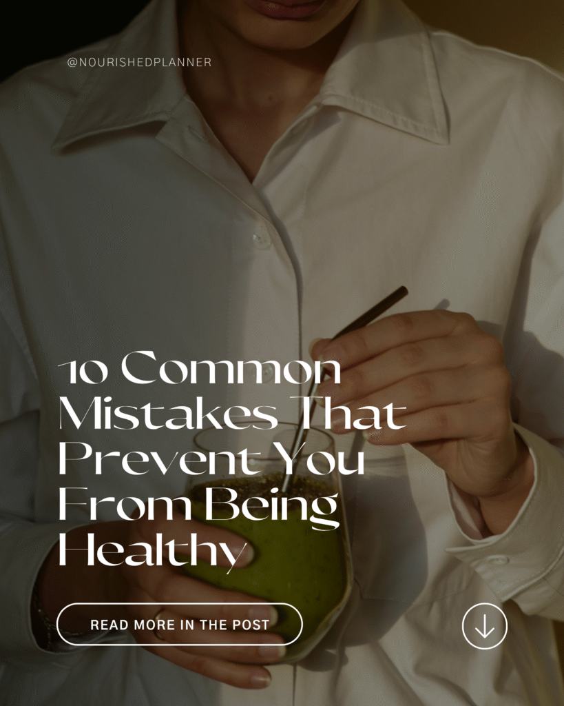 common health mistake