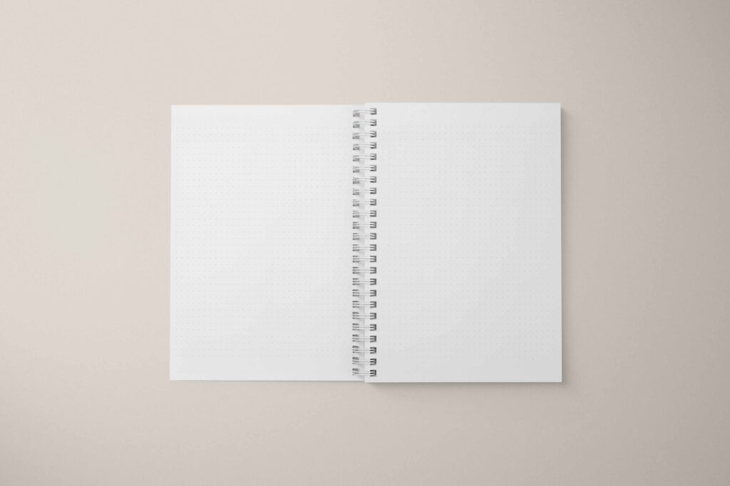 nourished planner dot page layout